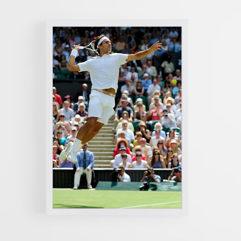 Poster L'Ascension de Federer – affiche Tennis (vue 3)